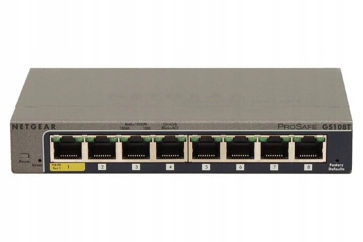 Upravljano stikalo Smart GS108T, 8x 1Gbps