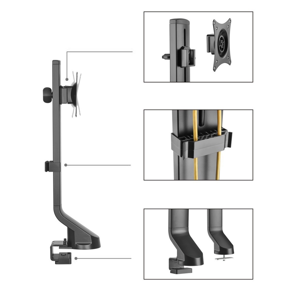 Stojalo za monitor 17-32" do 8 kg MC-853 6