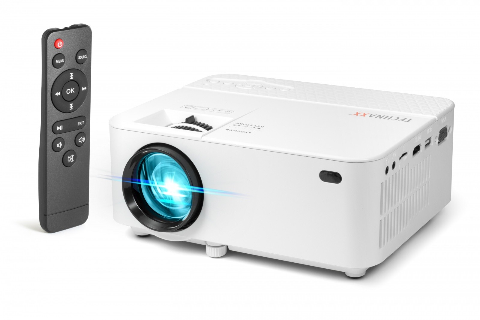 Mini LED projektor s predvajalnikom multimedijskih vsebin