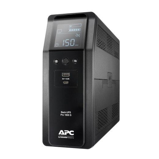 APC Back-UPS Pro BR1600SI UPS, 1600VA/960W, 6xC13, AVR, LCD, USB