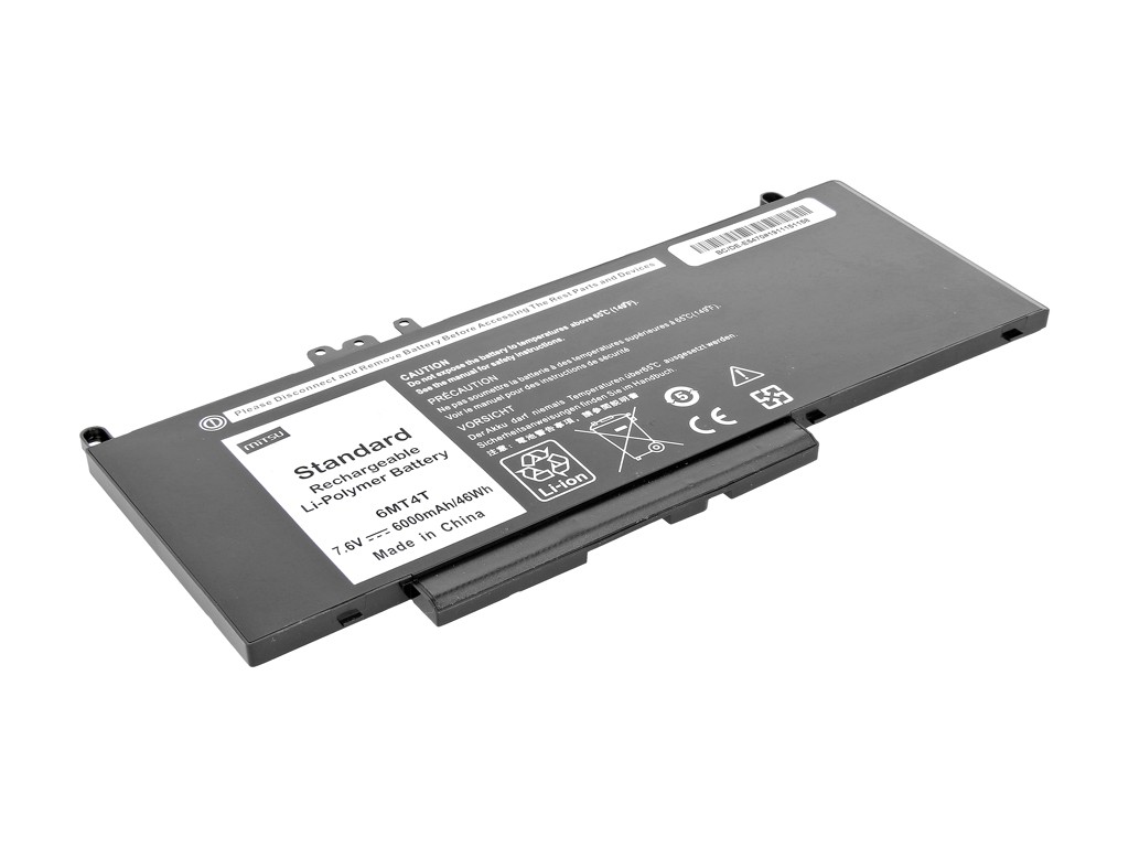 Baterija 6000 mAh za Dell Latitude E5470, E5570 (46 Wh) 5