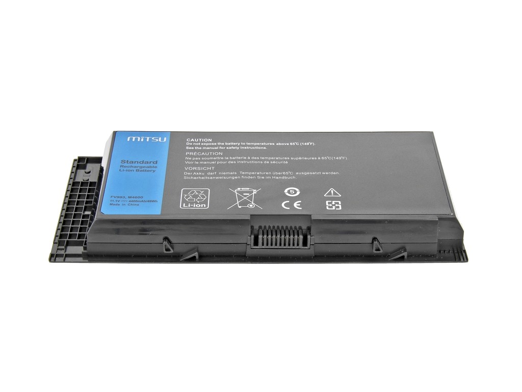 Baterija 4400 mAh za Dell Precision M6600, M6800 (49 Wh) 4