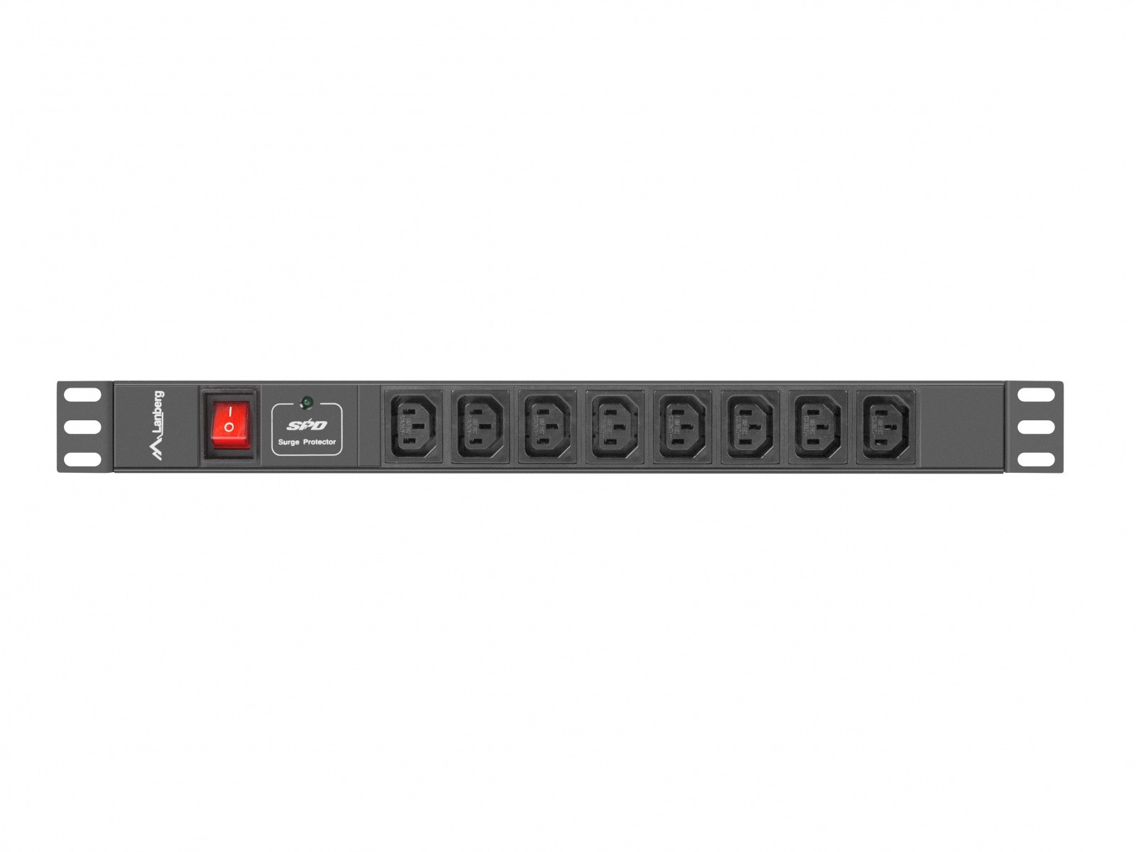 Lanberg Rack PDU Napajalna Letva, 19" 1U, 8x C13, 2m kabel 2