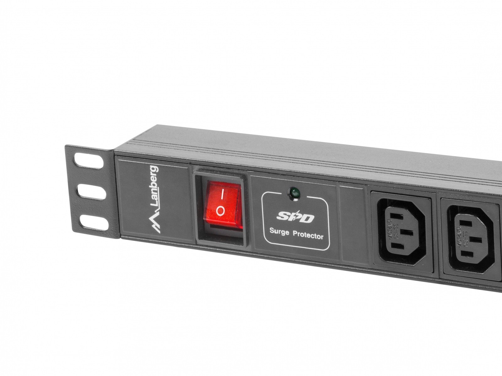 Lanberg Rack PDU Napajalna Letva, 19" 1U, 8x C13, 2m kabel 3