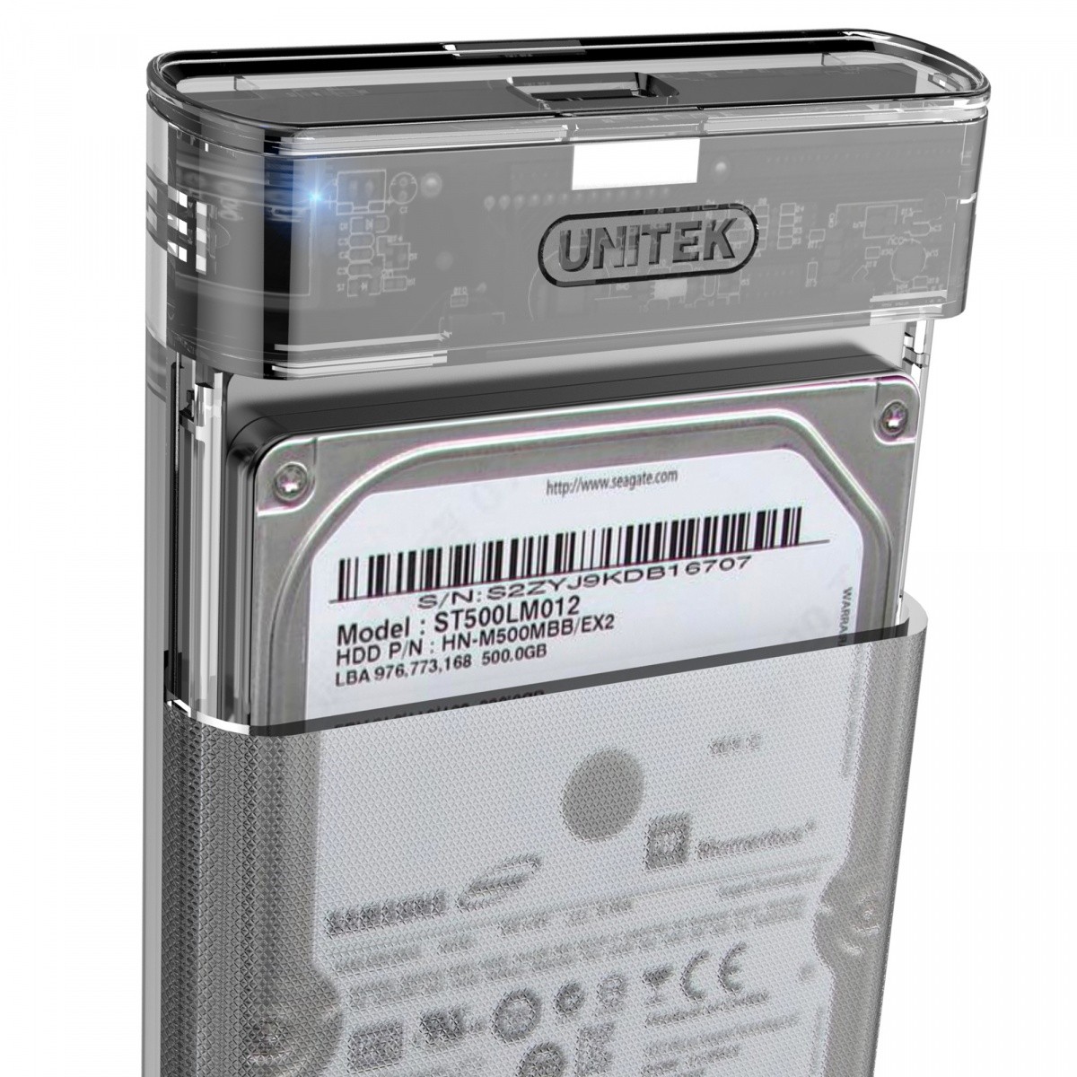 Ohišje za USB 3.1 HDD/SSD SATA 6G UASP S1103A 2