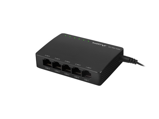 5-portni Gigabitni Ethernet stikalo DSP2-1005-12V