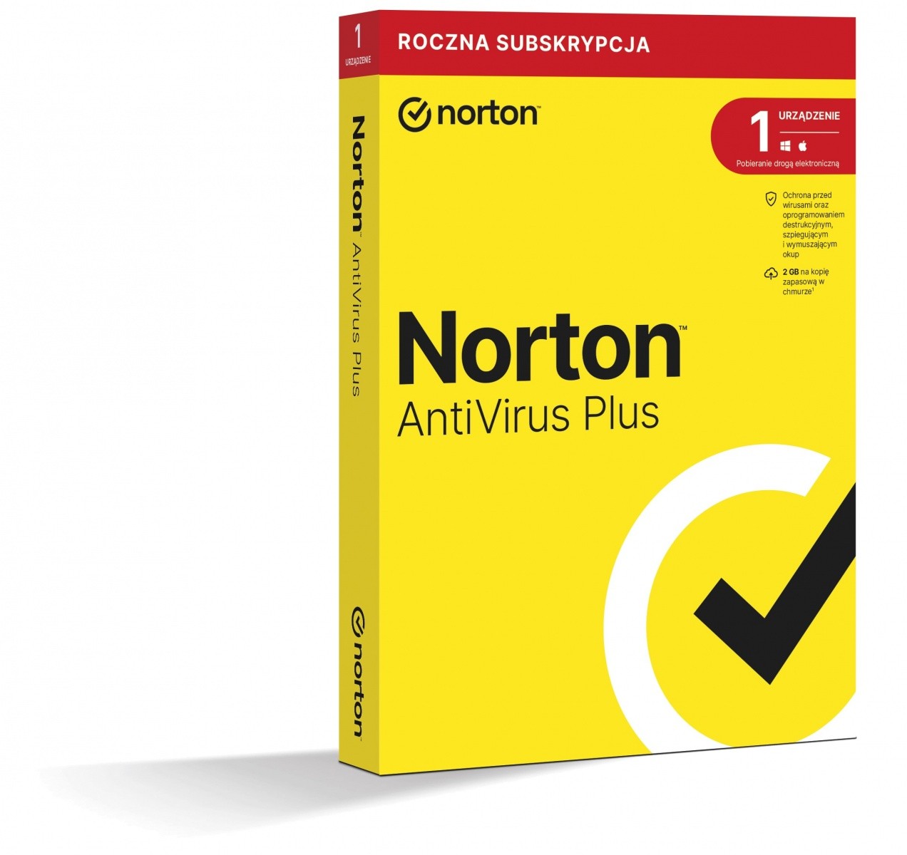 Antivirus Plus, AntiVirus Plus, 2GB, 1 naprava, 1 leto