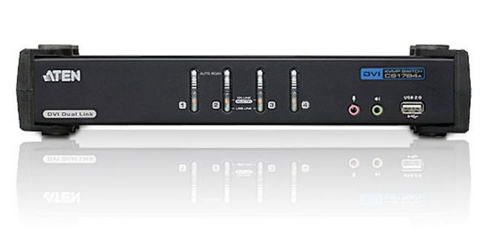 4-portni DVI KVM preklopnik z USB in avdio CS1784A