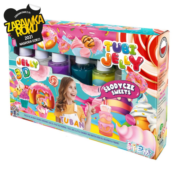 Komplet Tubi Jelly 6 barv - Sladice