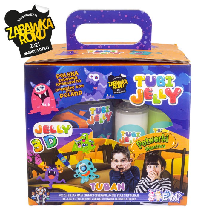 Komplet Tubi Jelly 6 barv - Akvarij Pošasti 2