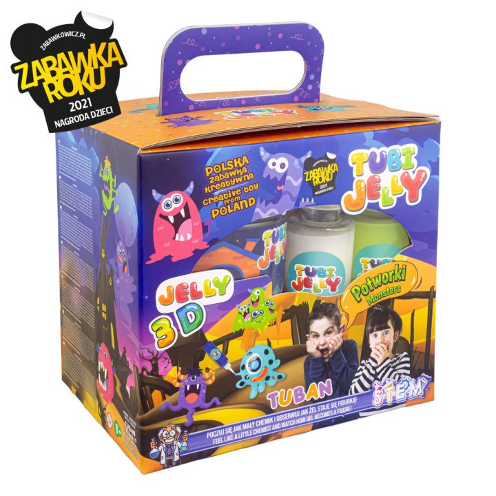 Komplet Tubi Jelly 6 barv - Akvarij Pošasti 3