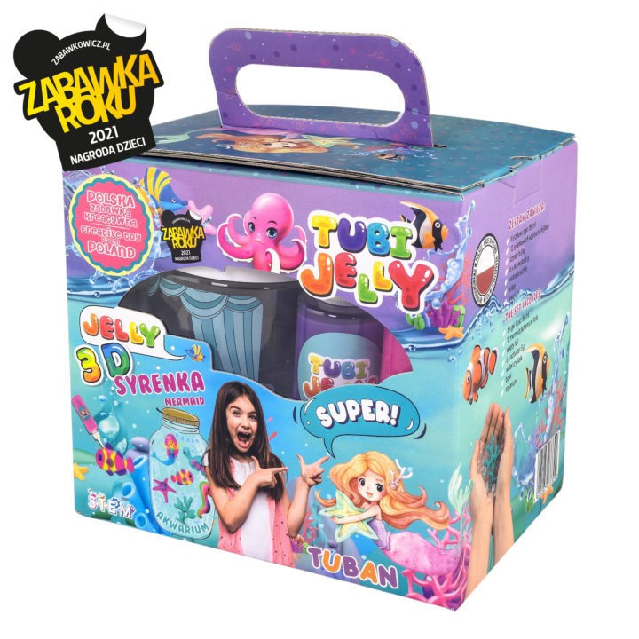 Komplet Tubi Jelly 6 barv - Akvarij Morska deklica