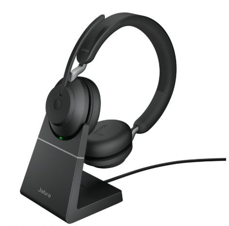 Slušalke Evolve2 65 z osnovno, Link380a MS Stereo Black