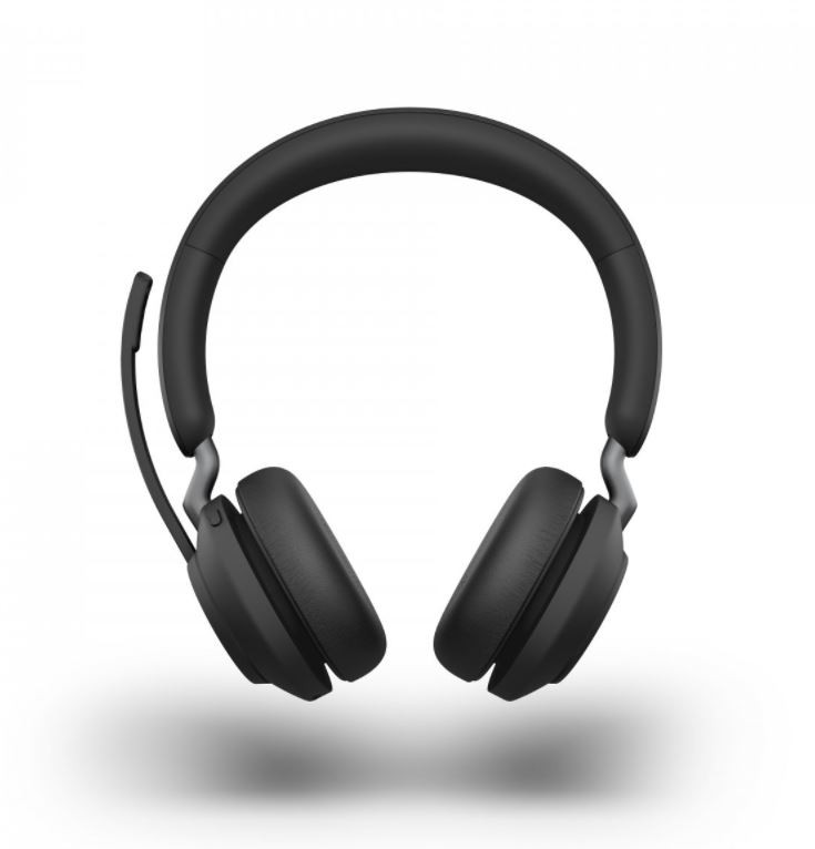 Naglavne slušalke Evolve2 65 Link380a UC Stereo, črne