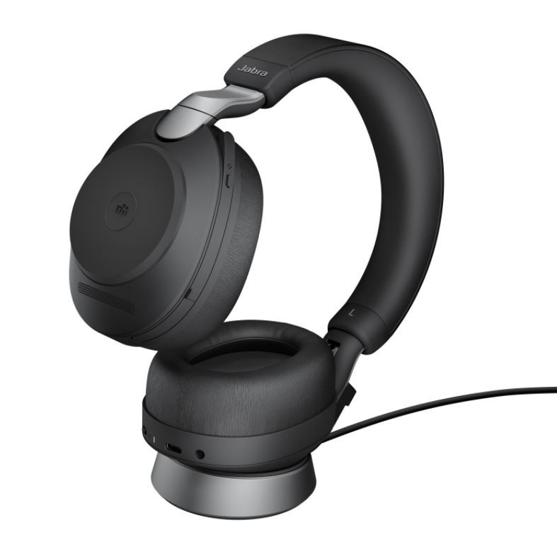 Slušalke Evolve2 85 Stereo, črne, z osnovo in Bluetooth Link380c MS