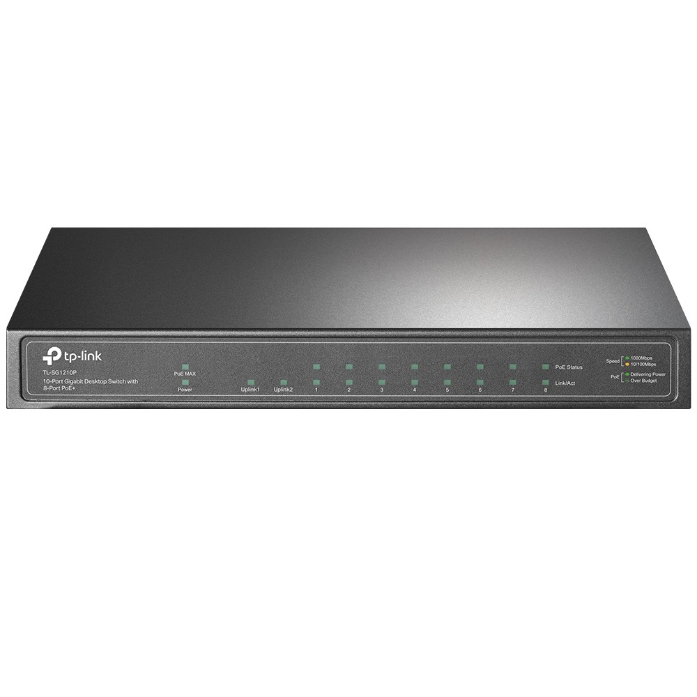 TP-LINK TL-SG1210P 9-portni Gigabitni PoE+ preklopnik 2