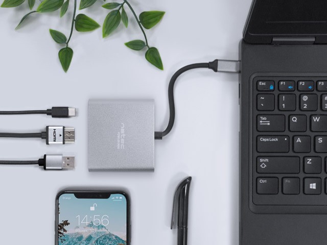 Večnamenski USB-C PD, USB 3.0 in HDMI 4K adapter 7