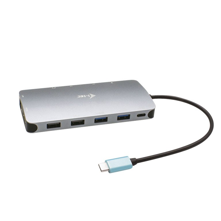 USB-C Docking Station Nano, 3x Display, 2x DP, 1x HDMI, LAN, PD 100W