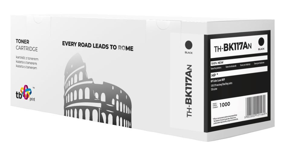 Toner TH-BK117AN za HP 117A (W2070A), črn