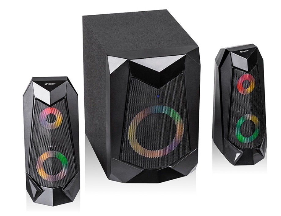 Zvočniki Tracer 2.1 Hi-Cube RGB Bluetooth 2