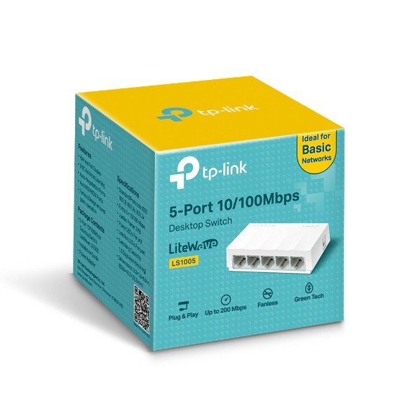 TP-LINK LS1005 Mreža Switch, 5x 10/100 Mbps 3