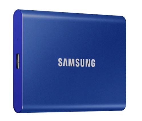 Samsung Portable SSD T7 2TB, modra 2