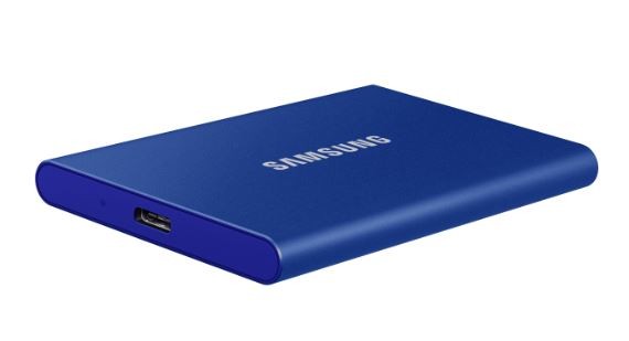Samsung Portable SSD T7 2TB, modra 6