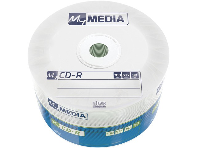 CD-R medij My Media, 700MB, zavooj 50 kos.