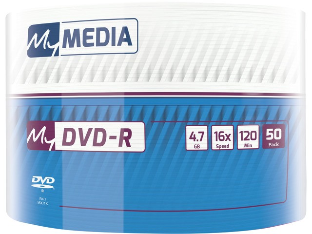 DVD-R medij My Media, 4.7GB, 16x, zavooj 50 kos. 2