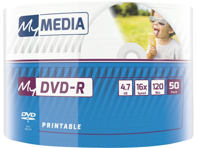 DVD-R medij My Media, 4.7GB, 16x, TISKLjiv, zavooj 50 kos. 2