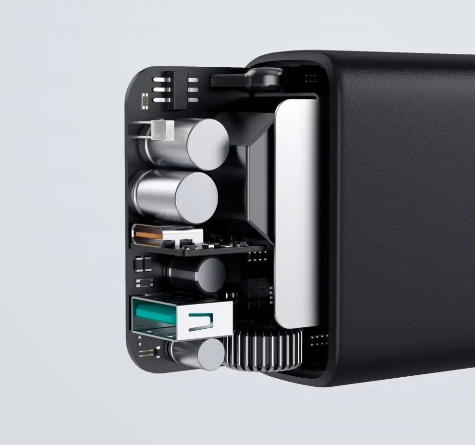 Zidni polnilnik 30W, 2x USB (A+C), Power Delivery 5