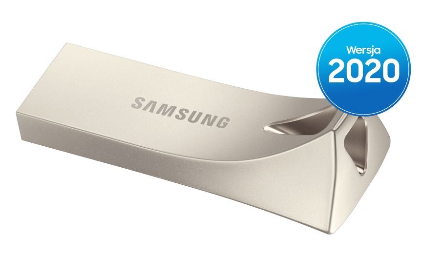 Samsung BAR Plus USB 3.1 pendrive, 128GB, Champaign Silver