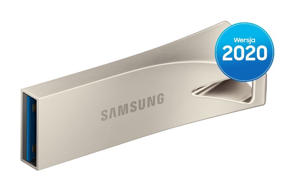 USB ključek BAR Plus 256 GB, USB 3.1, barva Šampanjec Srebrna