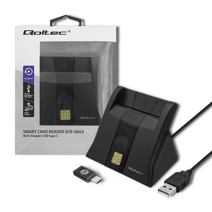Pametni čitalnik ID kartic s USB 2.0 - Plug&play | HR