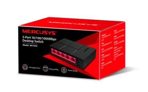 MERCUSYS MS105G Switch, 5x GE