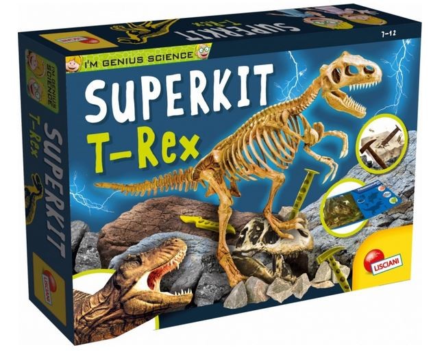 Lisciani I'm Genius Super kit T-Rex - komplet za gradnjo