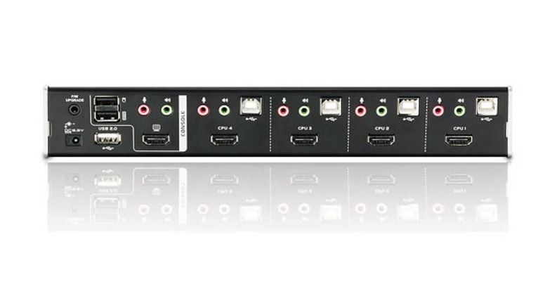 4-portni KVMP stikalnik USB HDMI/Audio CS1794-AT-G 2