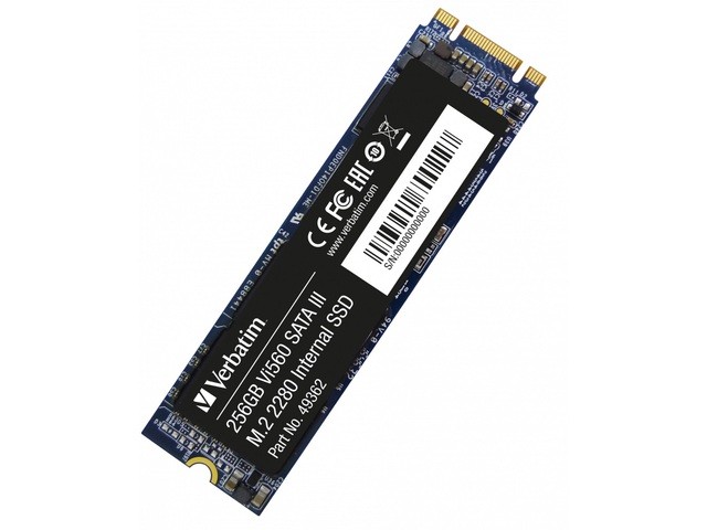 Notranji disk Verbatim VI560 S3 SSD 256GB M.2 2280 SATA