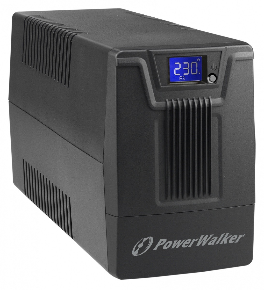 UPS napajalnik Powerwalker 800VA, s LCD in USB 2