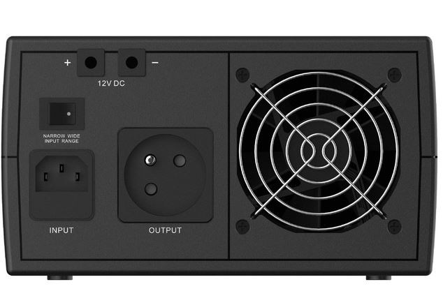 PowerWalker Pretvorljiv napajalnik INVERTER 650VA - čisti sinus (brez akumulatorjev) 3