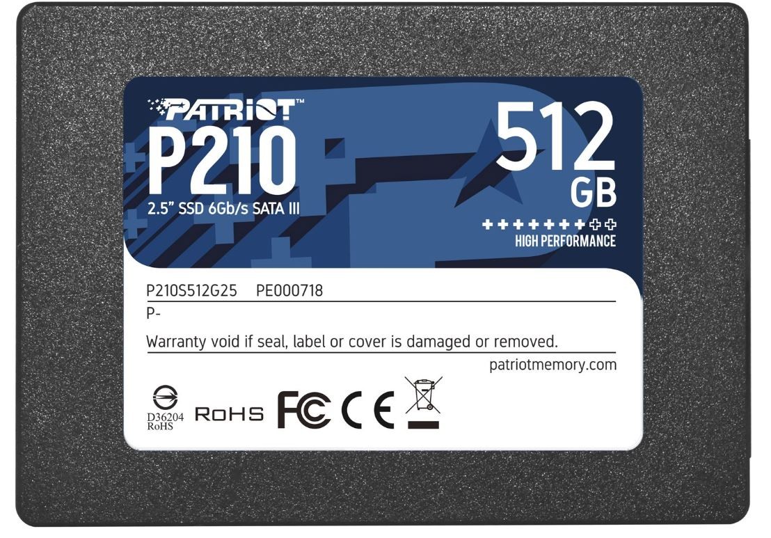 SSD disk 512 GB P210 SATA III 2.5"