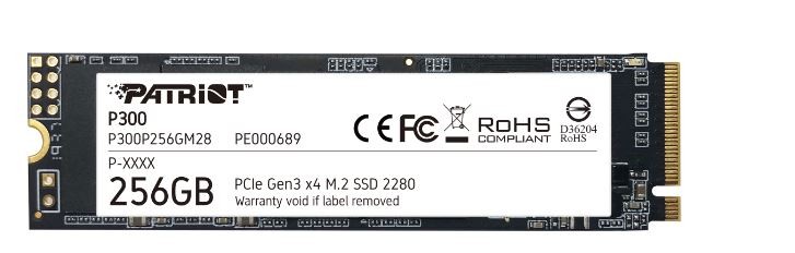 SSD disk P300 256GB M.2 NVMe PCIe Gen 3