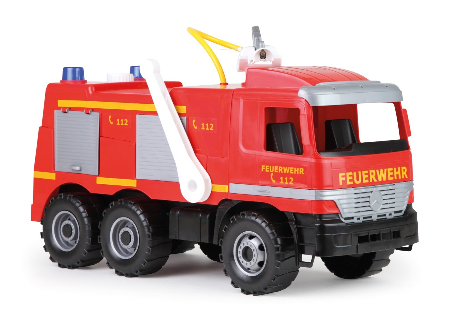 Otroško gasilsko vozilo Mercedes Actros, 63 cm