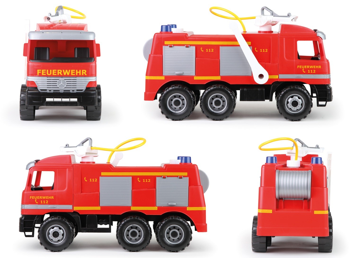 Otroško gasilsko vozilo Mercedes Actros, 63 cm 3