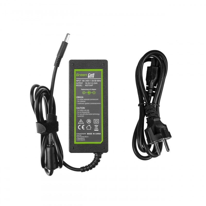 Napajalnik Green Cell PRO 19.5V 3.34A 65W za Dell 3543 3
