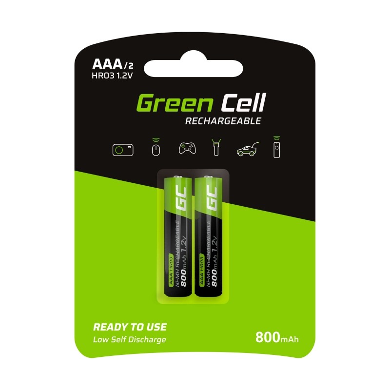 Baterije AAA (R03) 800mAh, 2 kos
