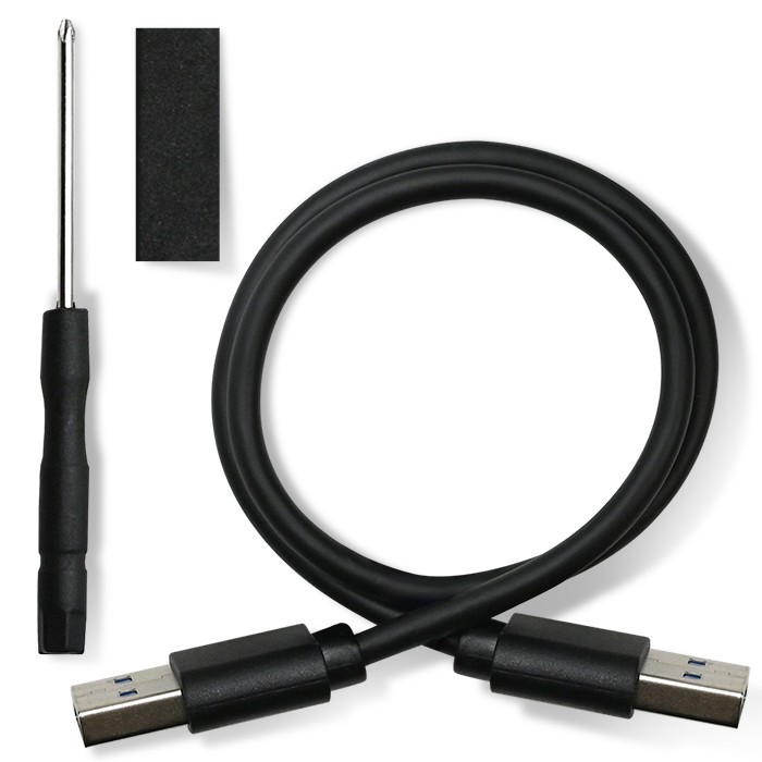 Ohišje za 2.5" SATA HDD/SSD pogon, USB 3.0, modro 8