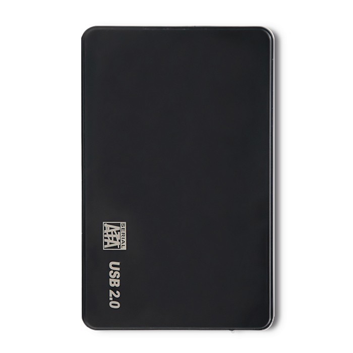 Ohišje za 2.5" SATA HDD/SSD, USB 2.0, črno 5