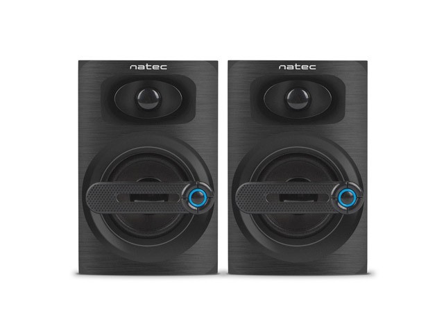 Zvočniki Natec Cougar 2.0, 6W RMS, črni 3