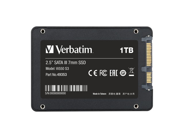 Notranji SSD disk 1TB SATA III, črn 3